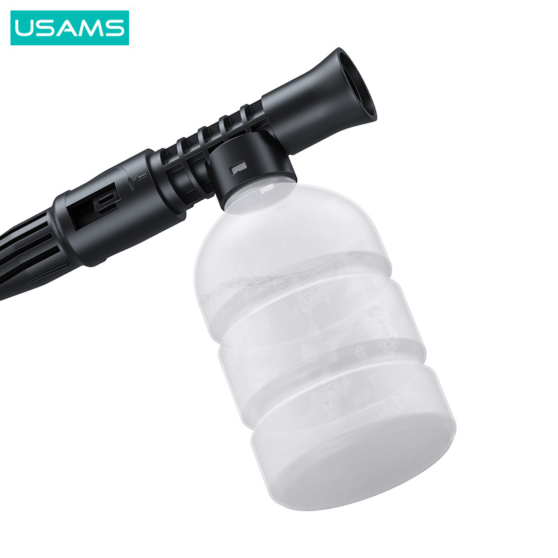 US-ZB252 USAMS 5000mAh  Car Wash Cannon Foam Blaster Hose Nozzle 140W Portable Car Washing Spray Nozzle