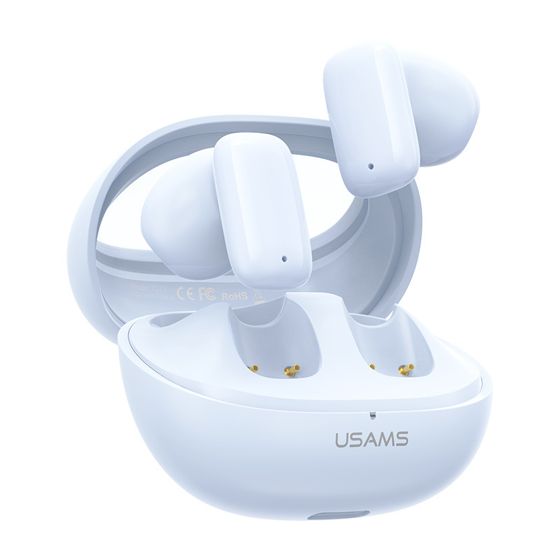 USAMS 2024 Newest TWS HIFI sound bass wireless music bluetooth earphones headphones for Mobile