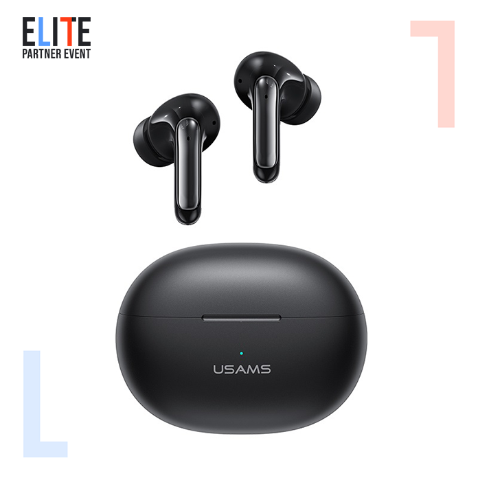 USAMS Audifonos BT 5.3 TWS Wireless Earphone Mini Headphone Touch Control In Ear Earbuds Headphone