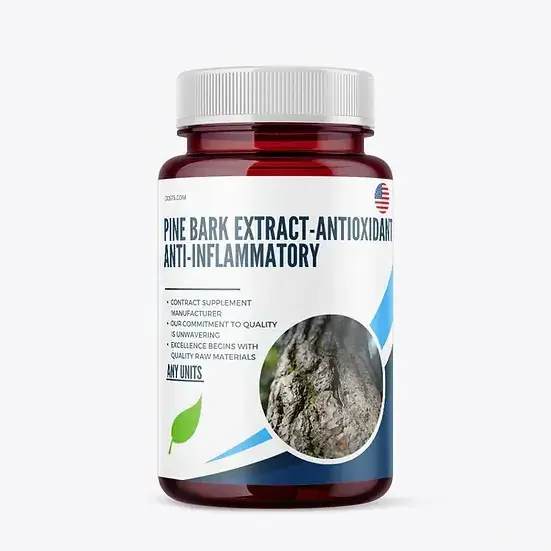 Pine Bark Extract - Antioxidant anti-inflammatory Sourced from natural pine bark May improve cardiovascular health