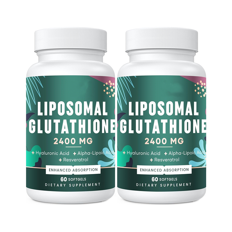 2400MG LIPOSOMAL GLUTATH Maximum absorption Glutath supplements contain hyaluronic acid, resveratrol