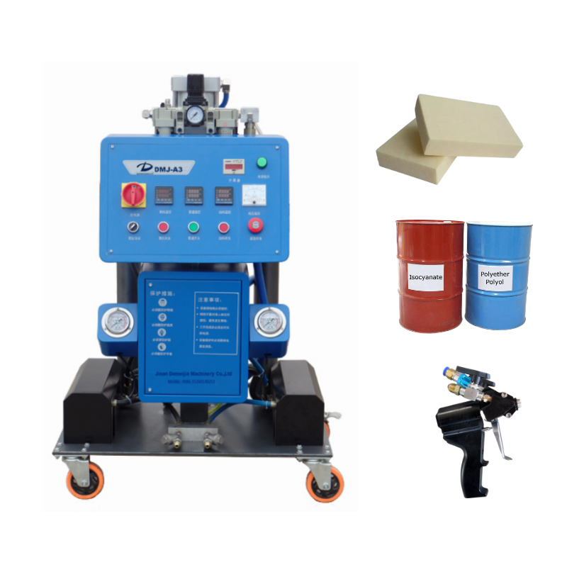 Hot sale closed cell pu spray foam machine on sale