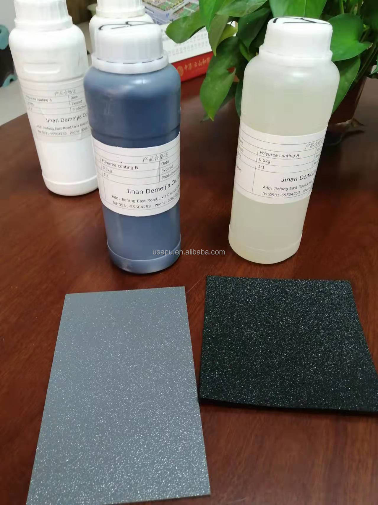 Factory Manufacture Waterproof Fireproof SPUA Polyurea Spray Material