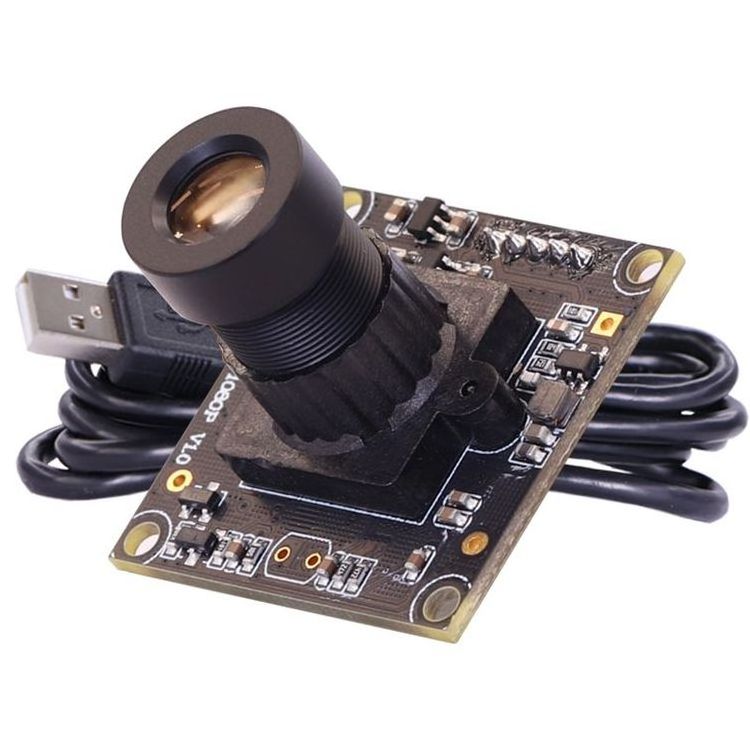 1080P AR0234 12mm 30degree distortionless Visible HDColor global exposure 90fps PCBA Android usb industrial camera module