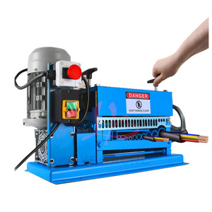 Electric Wire Stripping Machine 1-38mm Cable Stripper 370W 750W Copper Peeler For Copper Aluminium Wire Recovery