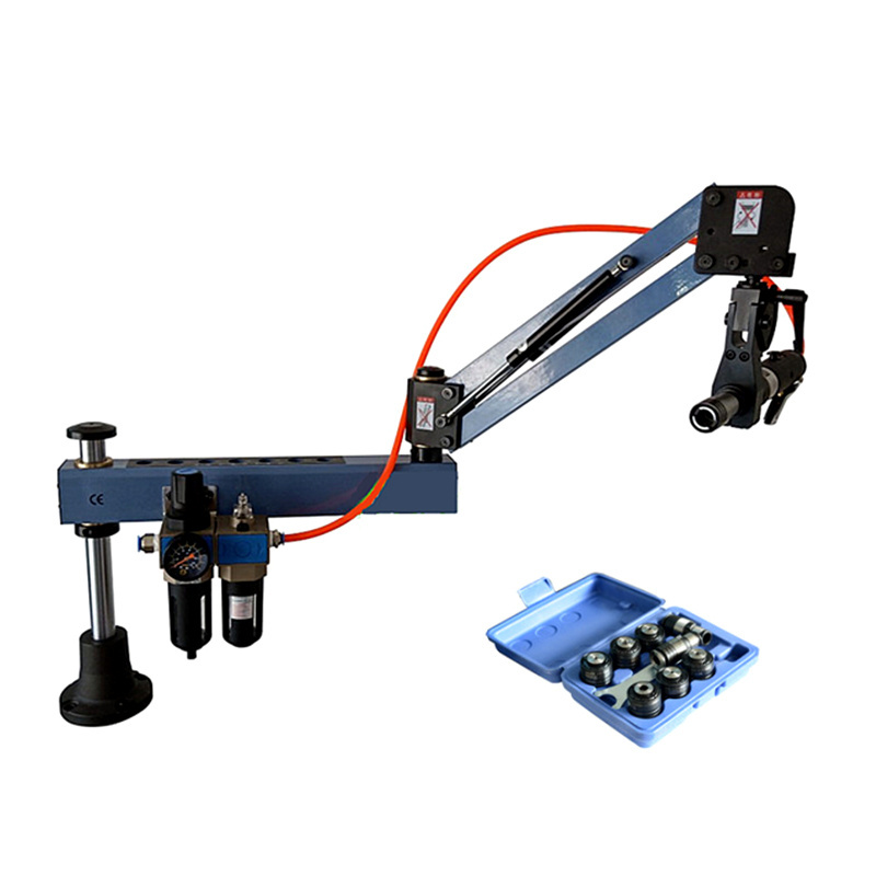 M3-M16 CNC Vertical Pneumatic Automatic Air Threading Tapping and Drilling Machine Tapper Tool Universal Head With Chucks