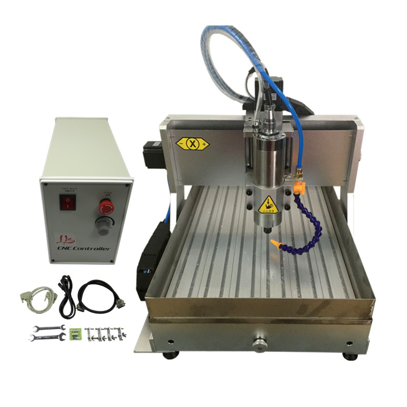 4 Axis CNC Router Engraving Machine USB Port 2200W CNC 6040 Router 3D Stone Cutting Machine Metal CNC Engraver with Water Tank