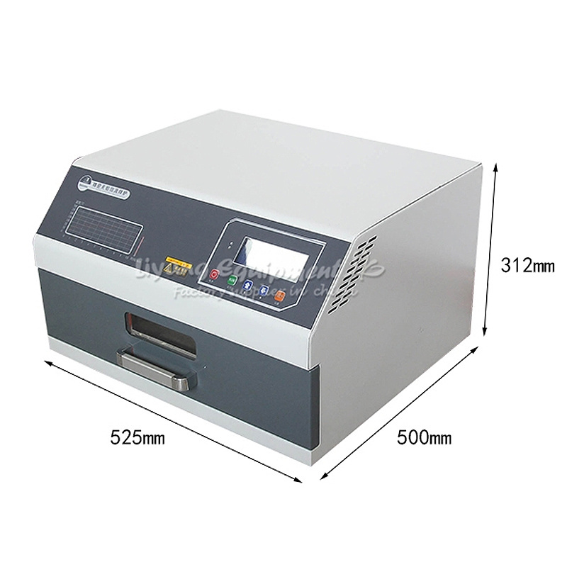 Hot Selling Precise Reflow Solder Welding Oven Infrared Heating PCB Reflow Oven Soldering Machine For SMT SMD Production 220V