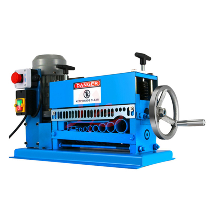 Electric Wire Stripping Machine 1-38mm Cable Stripper 370W 750W Copper Peeler For Copper Aluminium Wire Recovery