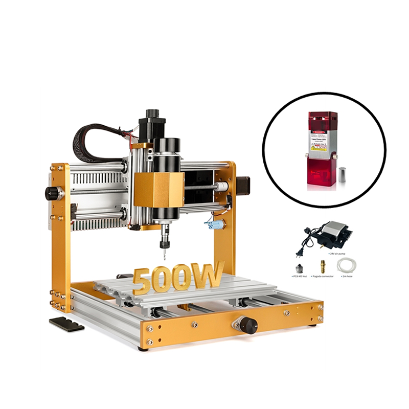 New CNC 3018 Plus 3018 Pro Max V2.0 500W Desktop Wood CNC Router Engraver Kit 52MM Spindle Holder Nema17 Stepper Motors