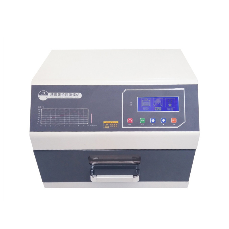 Hot Selling Precise Reflow Solder Welding Oven Infrared Heating PCB Reflow Oven Soldering Machine For SMT SMD Production 220V