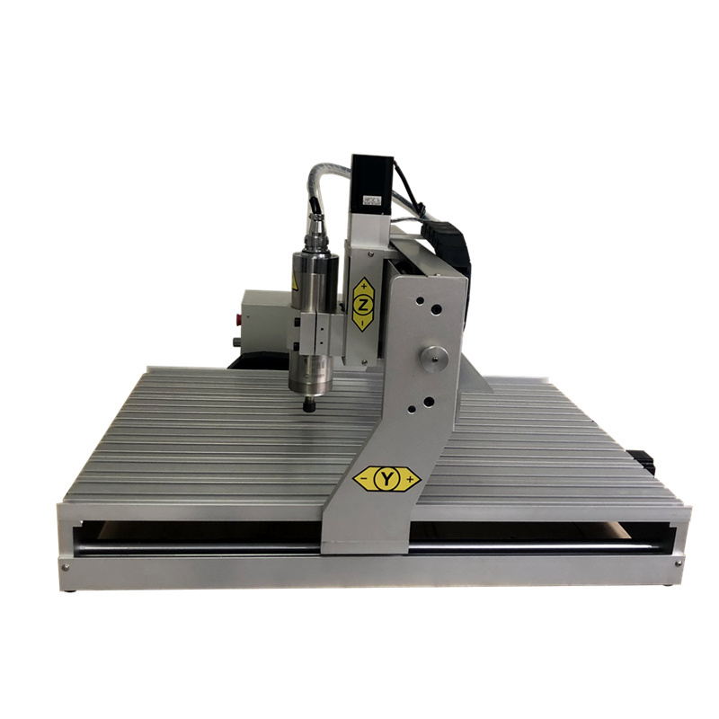 4-Axis 6090 CNC Router Wood Carving and Engraving Machine Ball Screw Transmission for Wooden Stone Glass Metal with Limit Switch