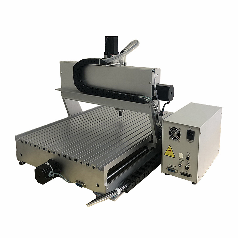 4-Axis 6090 CNC Router Wood Carving and Engraving Machine Ball Screw Transmission for Wooden Stone Glass Metal with Limit Switch