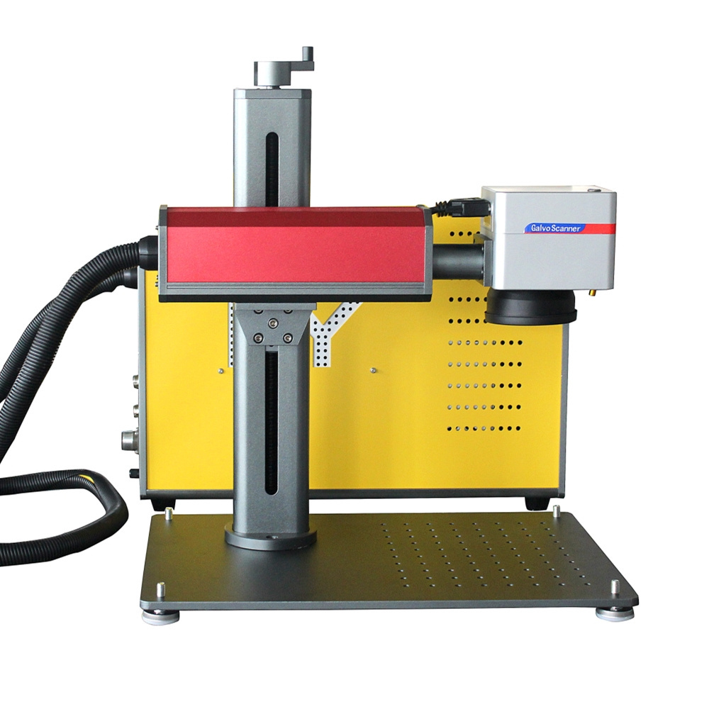 Mini Separated 20W 30W 50W 60W 100W Raycus Max JPT Fiber Laser Engraver Engraving Marking Cutting Machine For Metal PVC Stuffs