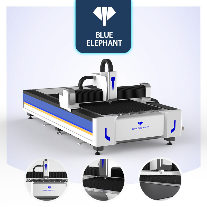 Entry Level Fiber Laser Metal Cutting Machine for Sheet Metal Laser Cutter Blue Elephant Aluminium Cutter At Affordable Price