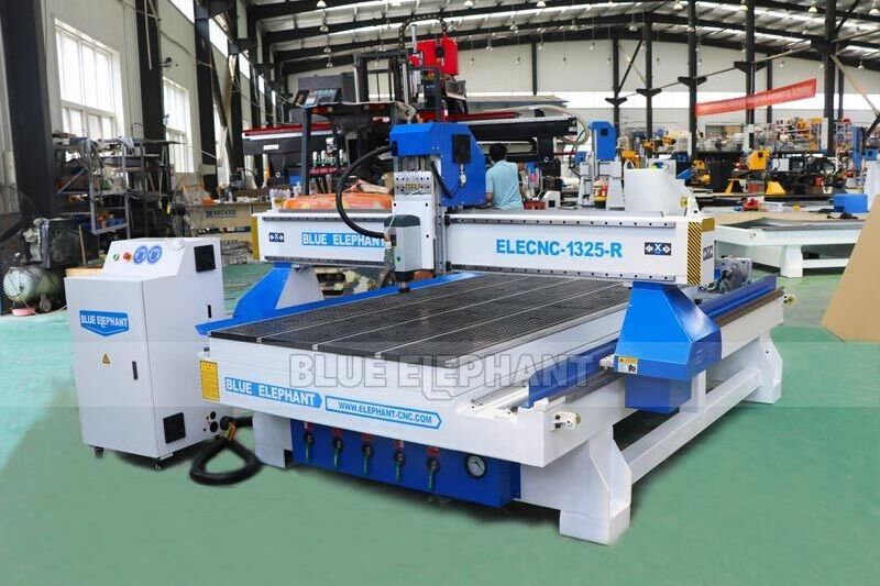 Bestseller 4*8ft 5*10ft 1325 CNC Rotary Axis CNC Router 3D Wood carving machine For Cylindrical Workpiece