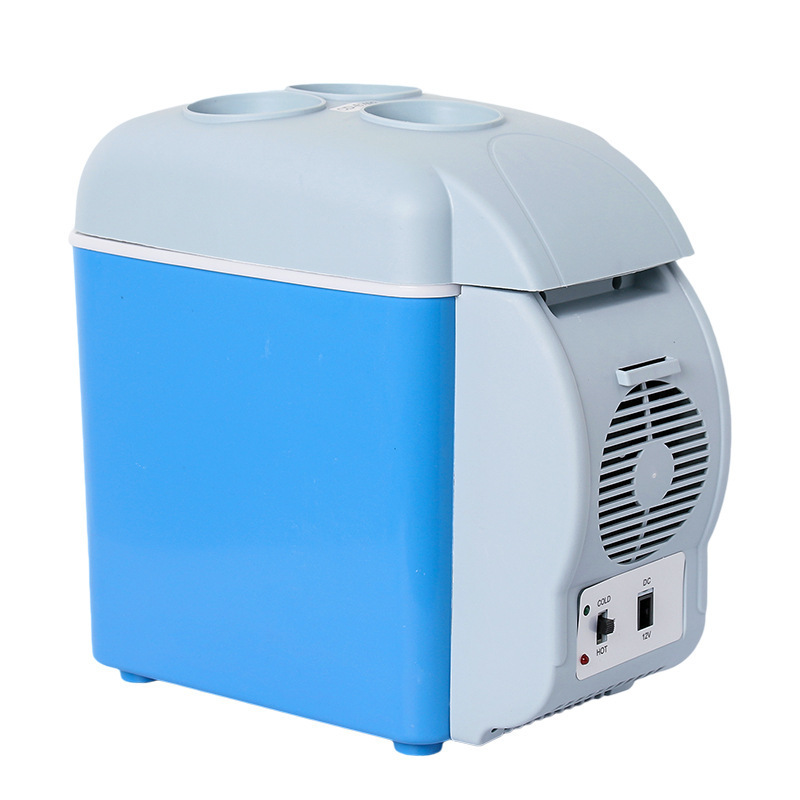 12V 7.5L Mini Portable Car Refrigerator Freezer Multi-Function Dual-Use Cooler Warmer Thermoelectric Electric Fridge Compressor