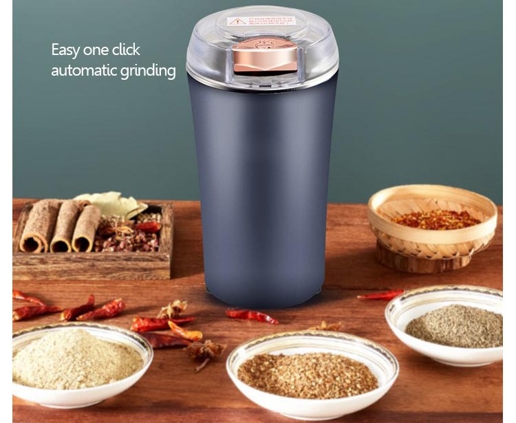 Kitchen Gadgets Portable Coffee Grinder Machine Automatic Spice Grinder Electric Dry Grain Mill Grinder for Home