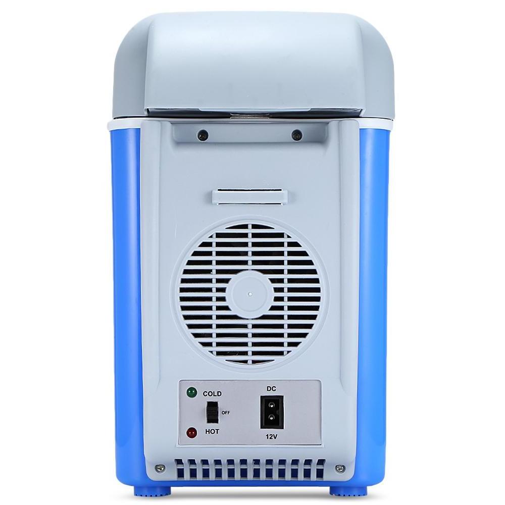 12V 7.5L Mini Portable Car Refrigerator Freezer Multi-Function Dual-Use Cooler Warmer Thermoelectric Electric Fridge Compressor