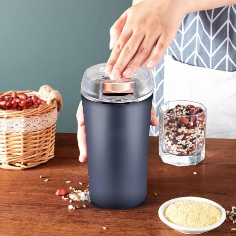 Kitchen Gadgets Portable Coffee Grinder Machine Automatic Spice Grinder Electric Dry Grain Mill Grinder for Home