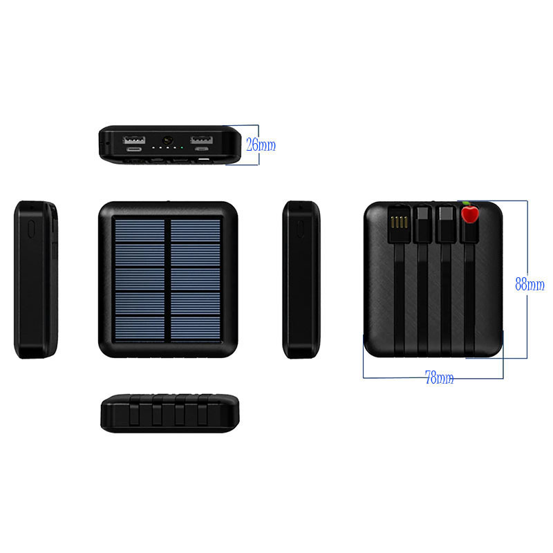 Trending Custom Outdoor Mobile Portable Charger Power Bank Station 100000Mah Mini Banco De Energia Portatil Solar Power Bank