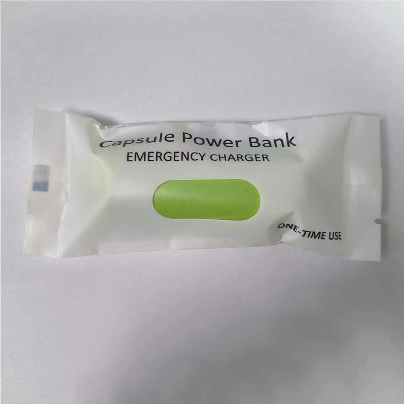 Popular Disposable Custom Outdoor Emergency Mini Power Supply Capsule Style Banco De Energia Portatil Biodegradable Power Bank