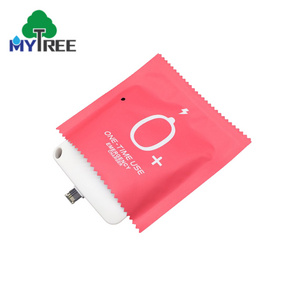 Mini Promotion Disposable Charger One Time Use Charger 1000 Mah Powerbank Disposable Power Bank