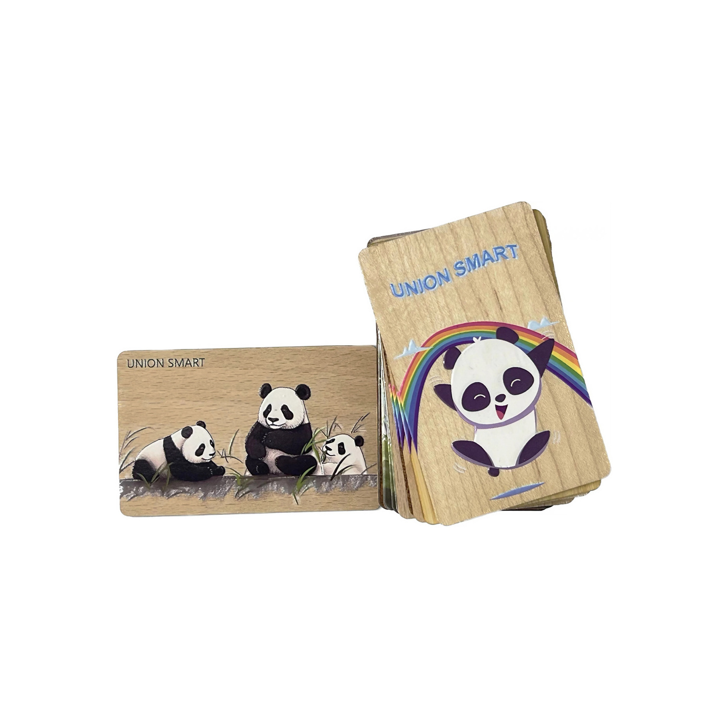 Eco friendly Wood Anti Skimming Credit Card RFID Blocker NFC Card Skimmer RFID Blocking Card