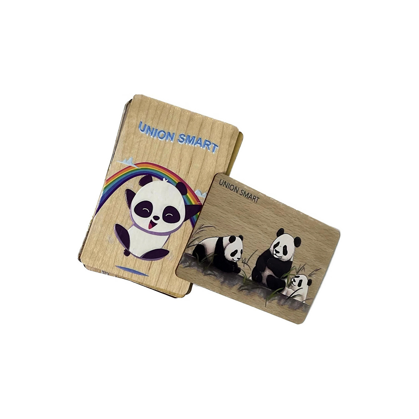 Eco friendly Wood Anti Skimming Credit Card RFID Blocker NFC Card Skimmer RFID Blocking Card