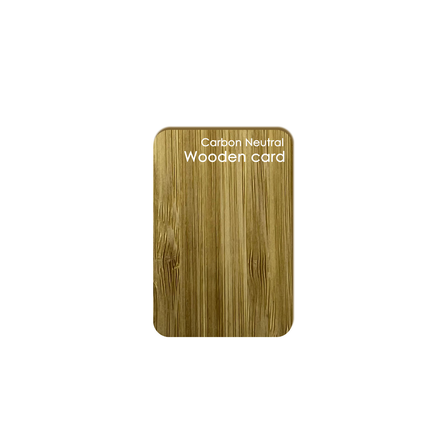 Programmable Bamboo Wooden Card RFID NFC Hotel Key Card NXP Chips