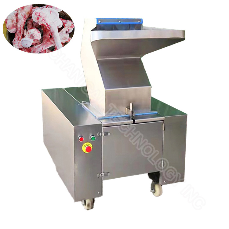 Pig grinder and chopper beef bone crusher machine