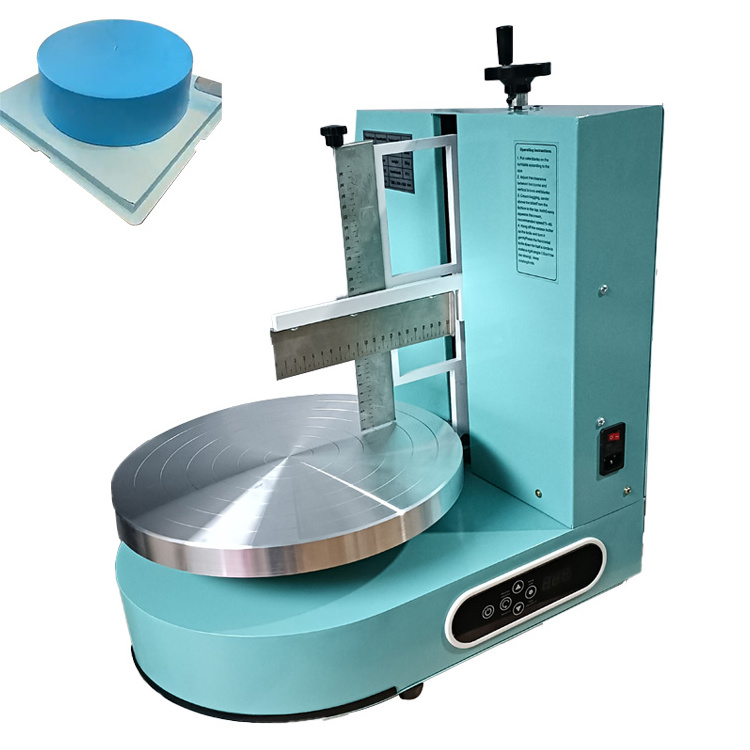 Cake Smoothing Machine With Standard Ruler Cake Cream Spreader Machine Hy001 Better Cake Cream Coating Spreading Machine