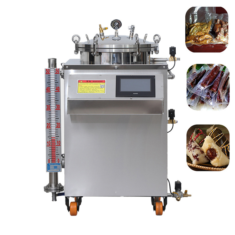 Vacuum food sterile machine Mushroom Autoclave Sterillization Machine Autoclave For Glass Bottle