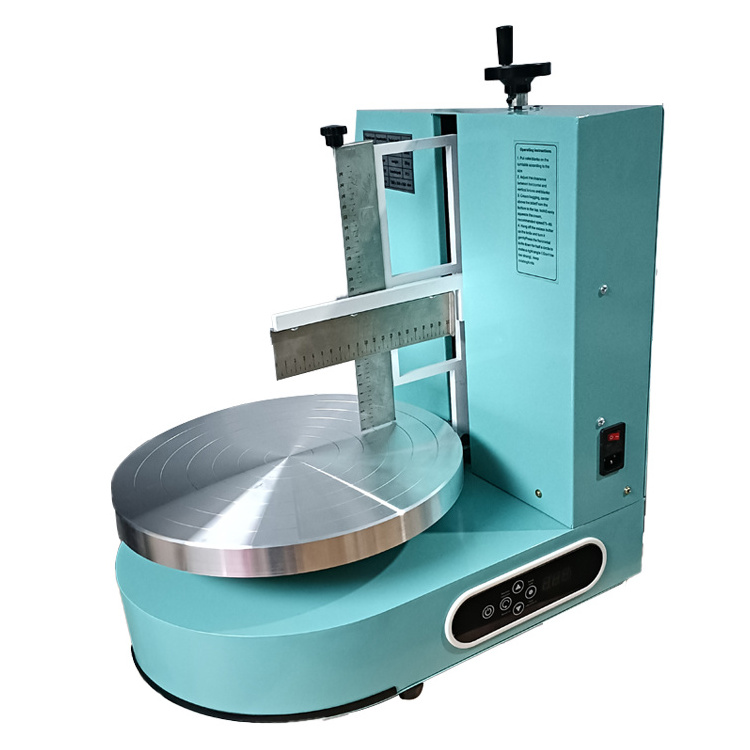 Cake Smoothing Machine With Standard Ruler Cake Cream Spreader Machine Hy001 Better Cake Cream Coating Spreading Machine