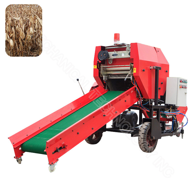 Mini walk behind for sale hay round baler