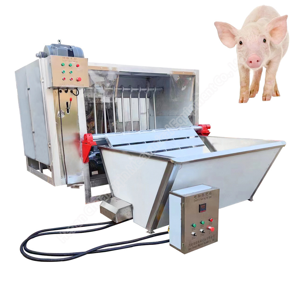 Pig dehairer pig steam scalding machine pig slaughterhouse equipment from china