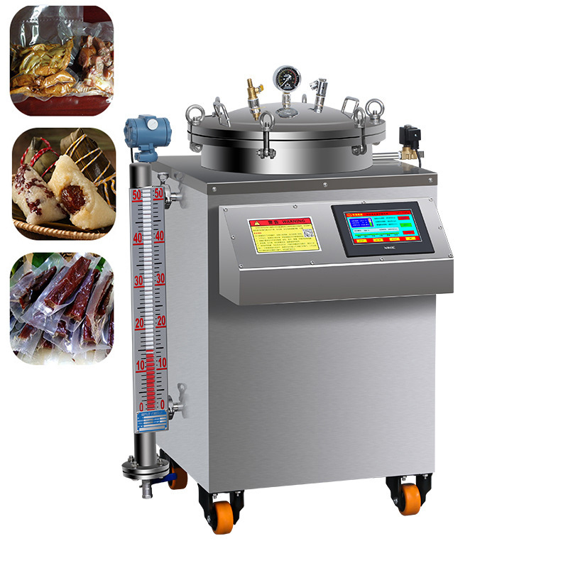 Food uv tunnel sterilizing 150l Autoclave Sterilizer Price Commercial Food Mushroom Substrate Autoclave