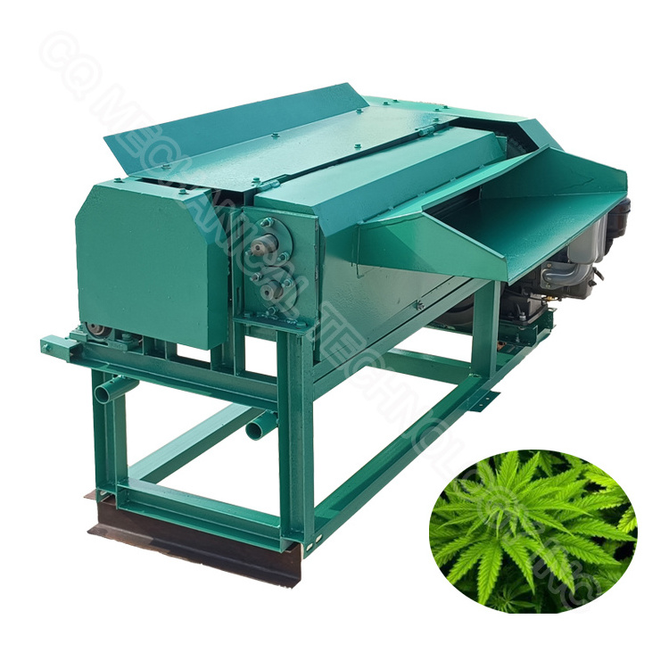 Peeling Hemp Fiber Extractor Abaca Decorticating Machine