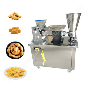 Double head dumpling making machine stainless steel dumpling maker automatic samosa folder machine