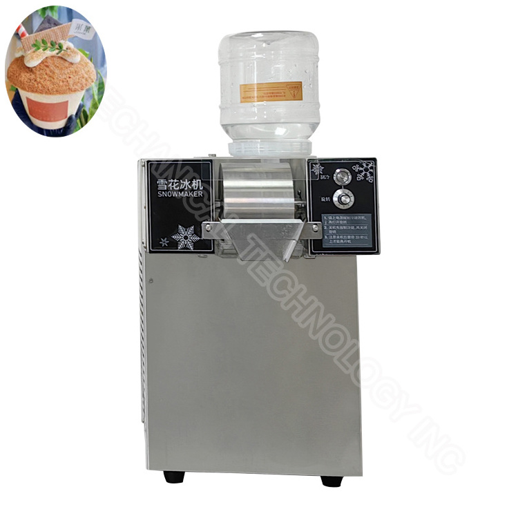 Commercial Shaved Flake Korean Snowflake Snow Ice Making Bingsu Machine