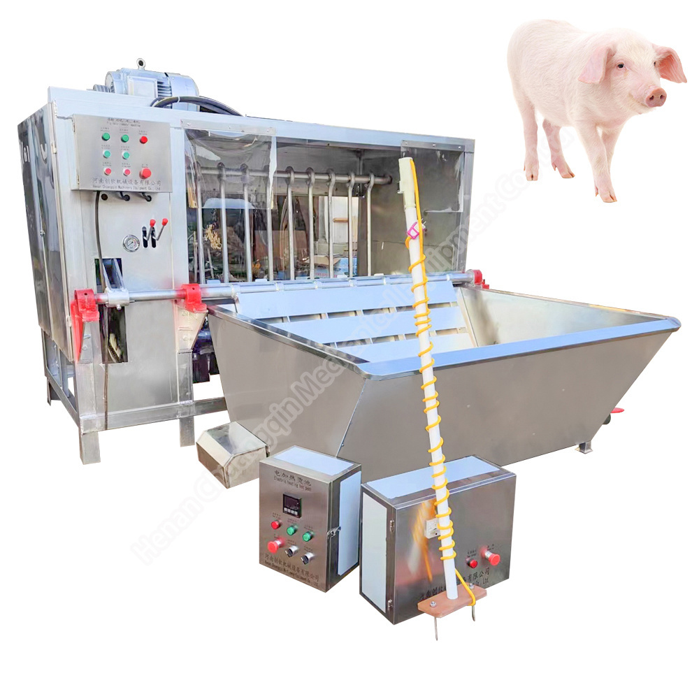 Pig dehairer pig steam scalding machine pig slaughterhouse equipment from china