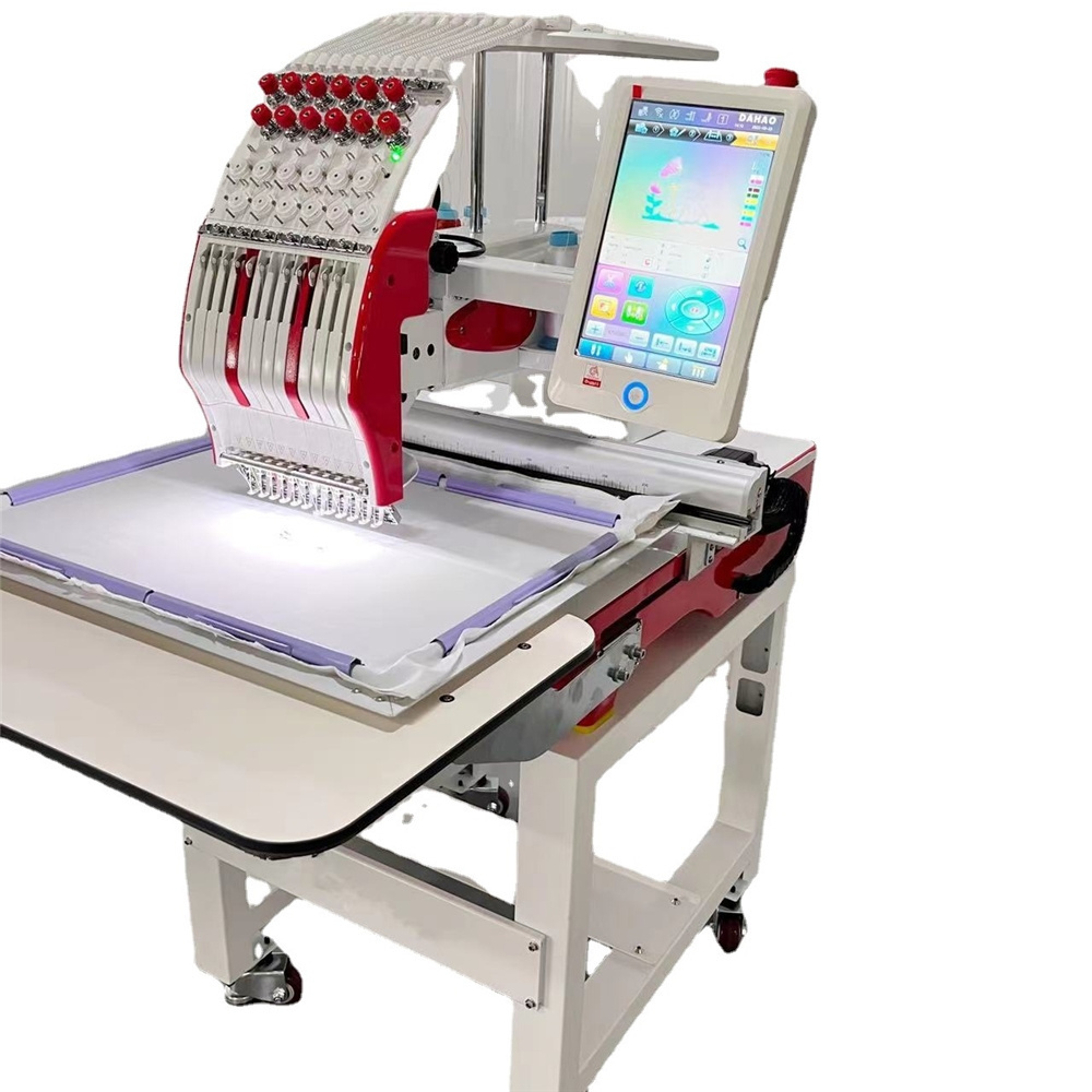 Multi Needle Industrial Computarized Chenille High Speed Embroidery Machine