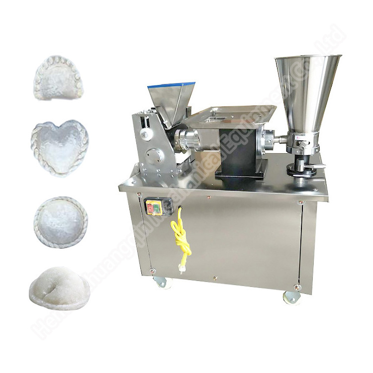 Double head dumpling making machine stainless steel dumpling maker automatic samosa folder machine