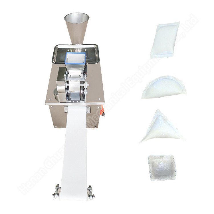 Double head dumpling making machine stainless steel dumpling maker automatic samosa folder machine