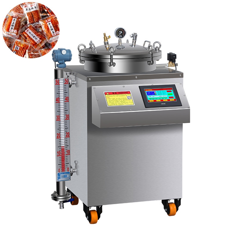 Vacuum food sterile machine Mushroom Autoclave Sterillization Machine Autoclave For Glass Bottle