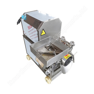 Fish Meat Mincer And Separator Machine Automatic Shrimp Grinding Machine Fish Waste Processing Machine