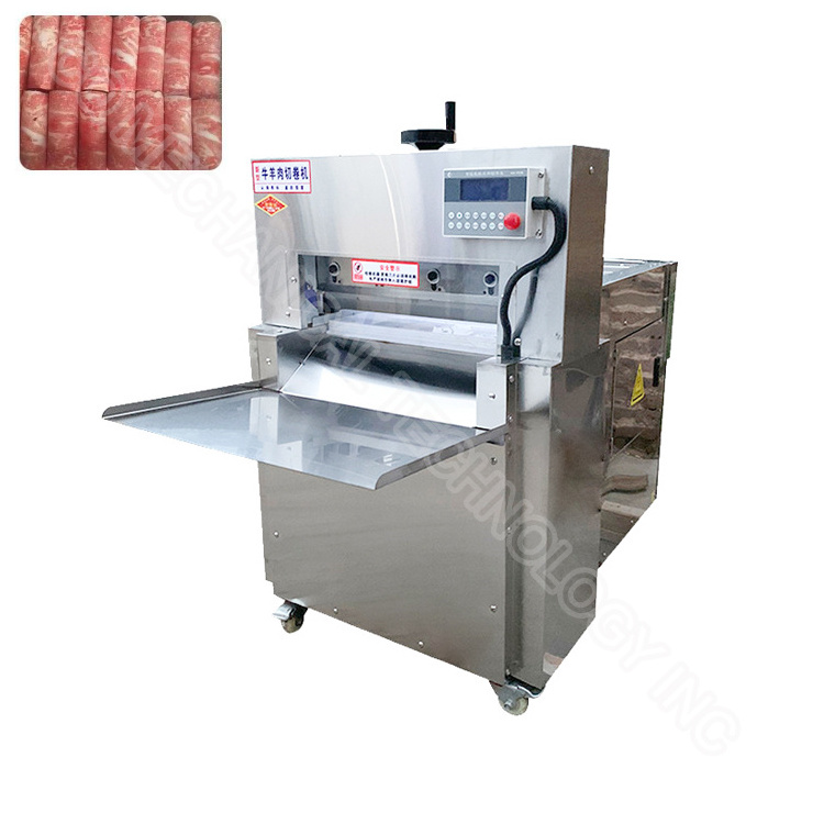 Frozen Meat Food Processors Beef Mutton Roll Small Chicken Breast slicer