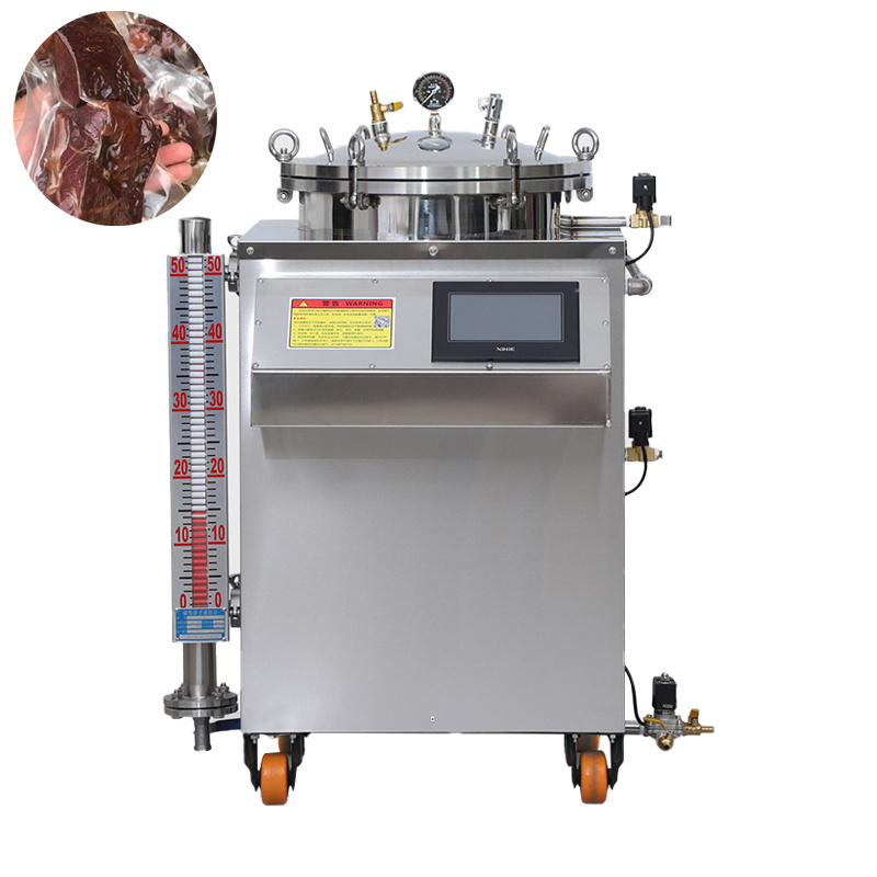 Food uv tunnel sterilizing 150l Autoclave Sterilizer Price Commercial Food Mushroom Substrate Autoclave