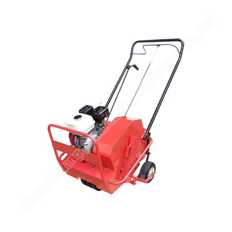 Permeate Water Gasoline Engine Puncher Protecting Aerator garden Machinery Aeration Machine hand Push Lawn Punching Equipment