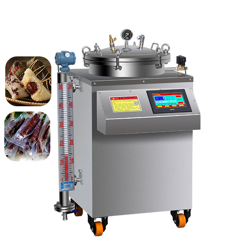 Food uv tunnel sterilizing 150l Autoclave Sterilizer Price Commercial Food Mushroom Substrate Autoclave